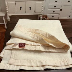 Vintage Tennessee Woolen Mills Acrylic Blanket